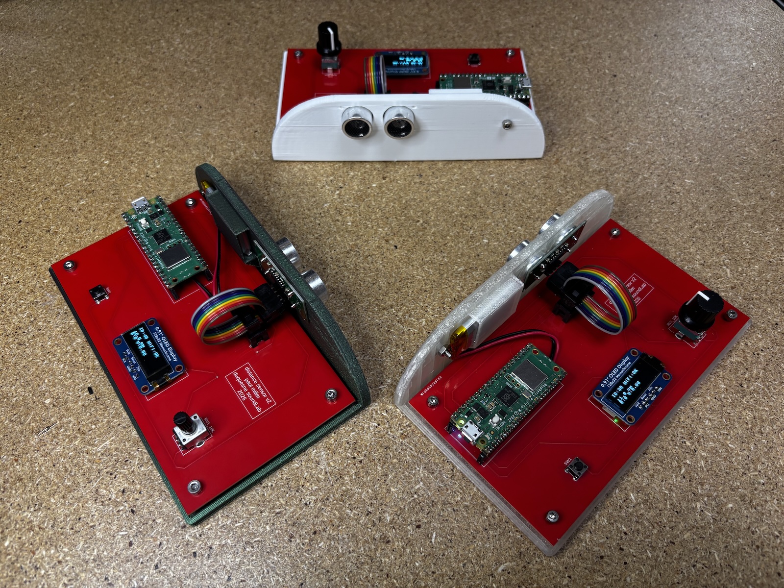 three sensors
